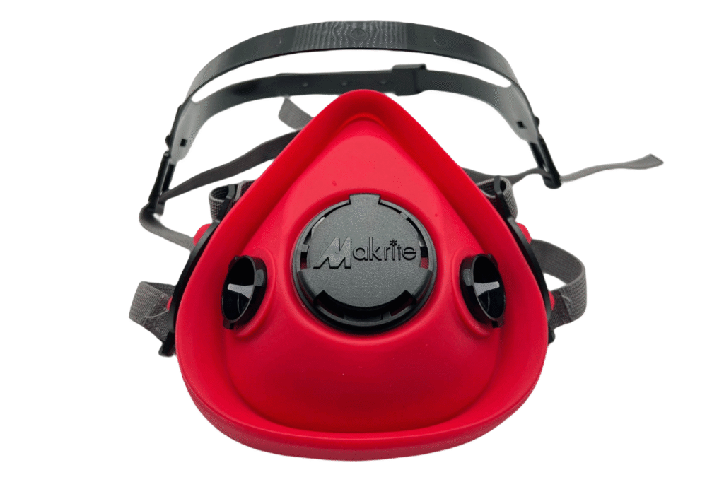 MK1001B burgundy reusable respirator