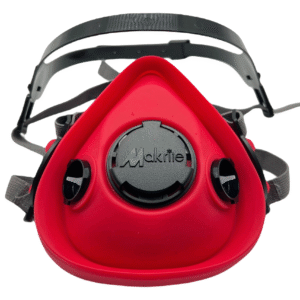 MK1001B burgundy reusable respirator