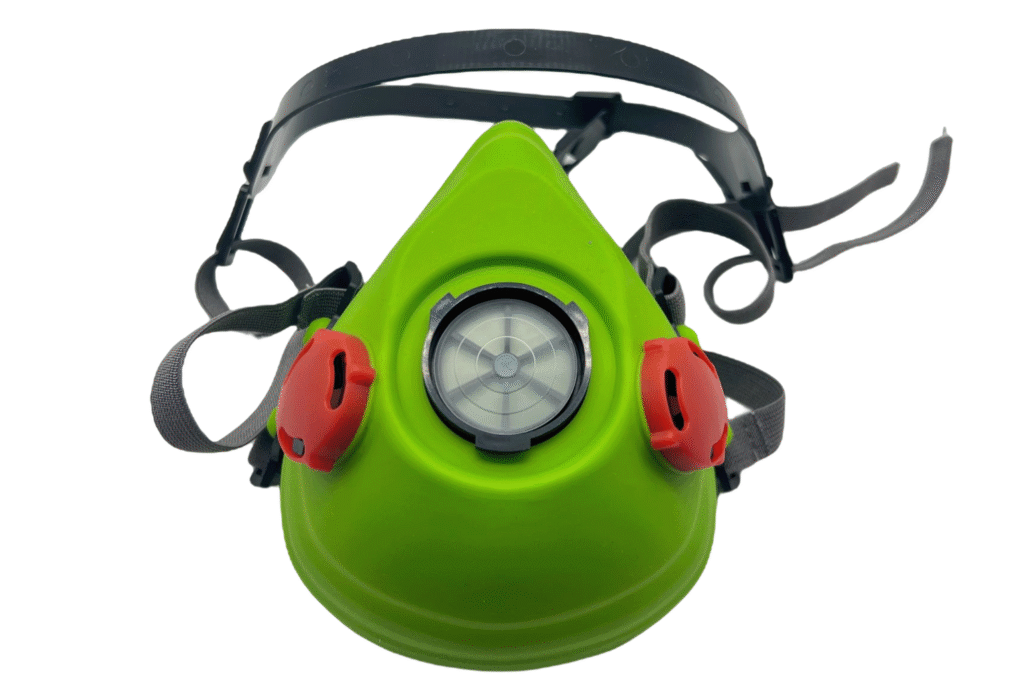 MK1002D apple green reusable respirator