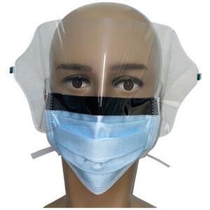 Medical Face Mask with Ties and Visor