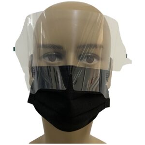 Medical Face Mask with Earloops and Visor